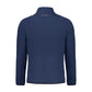 Blue Polyester Men's Sweatshirt