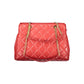 Rosso Polyurethane Women's Bag with Chain and Zip Closure