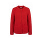 Red Cotton Women's Cardigan