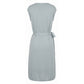 Grey Silk Women Dress