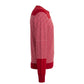 Red Cotton Men Sweater