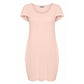 Pink Cotton Women Dress