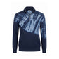 Blue Cotton Men's Sweater