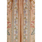 Multicolor Silk Casual Pants