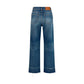 Blue Cotton Bootcut Jeans