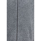 Gray Polyester Full-Length Jacket
