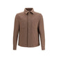 Brown Polyester Jacket
