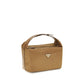 Beige Recycled Polyamide Shoulder Bag