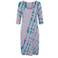 Purple Cotton Women Dress