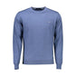 Blue Wool Men Sweater