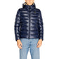 Blue Polyester Shell Jacket