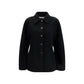 Black Wool Oves Aries Full-Length Jacket