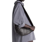 Brown Lamb Leather Shoulder Bag