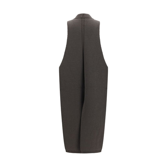 Gray Wool Oves Aries Sleeveless Jacket