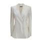 Beige Viscose Blazer