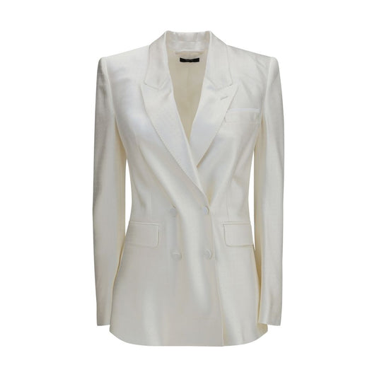 Beige Viscose Blazer