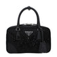 Black Fabric Handbag