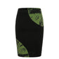 Green Cotton Women Skirt