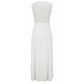 White Silk Women Dress