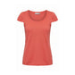 Red Cotton Women's T-Shirt