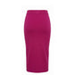 Purple Cotton Women Skirt