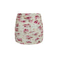 Beige Polyamide Mini Skirt