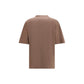 Brown Cotton T-Shirt