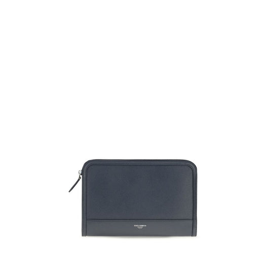 Blue Calf Leather Bos Taurus Wallet