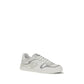 White Calf Leather Bos Taurus Low Top Sneakers