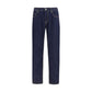 Blue Cotton Jeans Denim