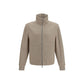Beige Cashmere Full-Length Jacket
