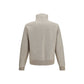 Beige Cashmere Full-Length Jacket