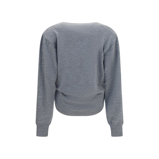 Gray Wool Oves Aries Long Sleeve T-Shirt