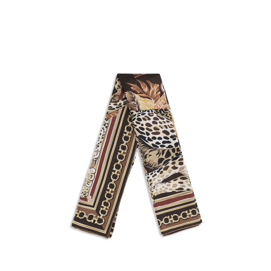 Multicolor Silk Foulard