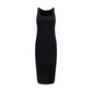 Black Viscose Cocktail Dress