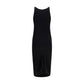 Black Viscose Cocktail Dress