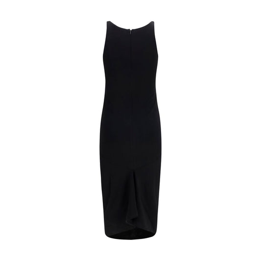 Black Viscose Cocktail Dress