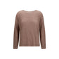 Brown Wool Oves Aries Sweatshirt