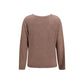 Brown Wool Oves Aries Sweatshirt