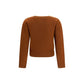 Brown Cashmere Sweatshirt