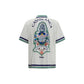White Silk Shortsleeve Shirt