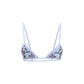 Blue Polyamide Bra