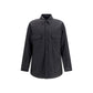 Gray Wool Oves Aries Shirt