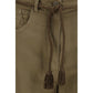 Bicolor Copper Casual Pants