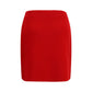 Multicolor Wool Oves Aries Mini Skirt