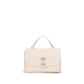 Beige Calf Leather Bos Taurus Handbag