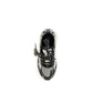 Gray Polyester Athletic Sneakers