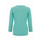 Blue Cotton Women Sweater