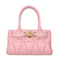 Pink Leather Handbag