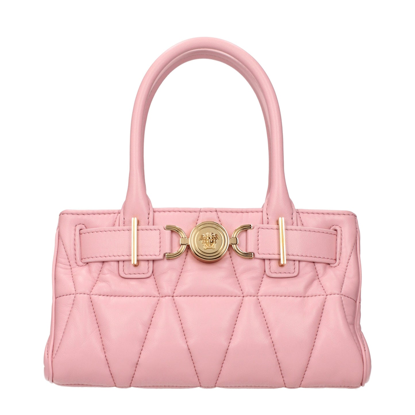 Pink Leather Handbag